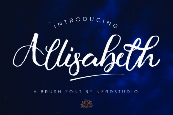 Allisabeth Font for Business Branding