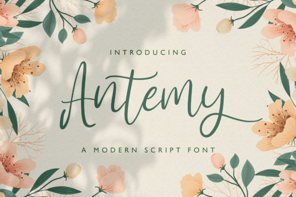 Antemy: A Handwritten Font for Timeless Editorial Design