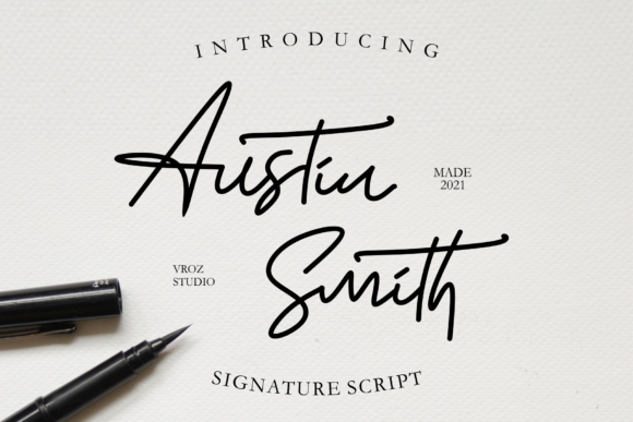 Austin Smith Font for Professional Branding
