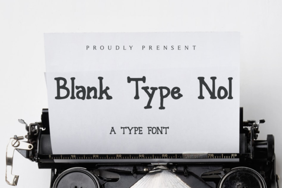 Blank Type Nol: A Simple Font for a Stronger Brand