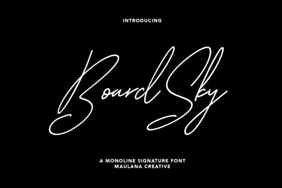 Boardsky: A Modern Handwritten Font for Campaign Creativity