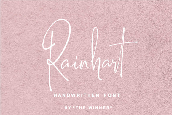 Elevate Your Handmade Creations with the Rainhart Script Font