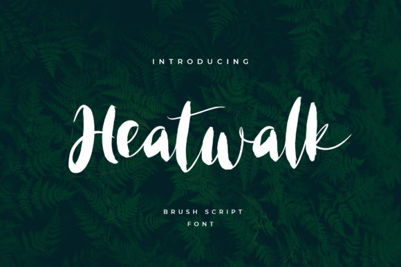 Heatwalk: A Stylish Script Font for Modern Web Design