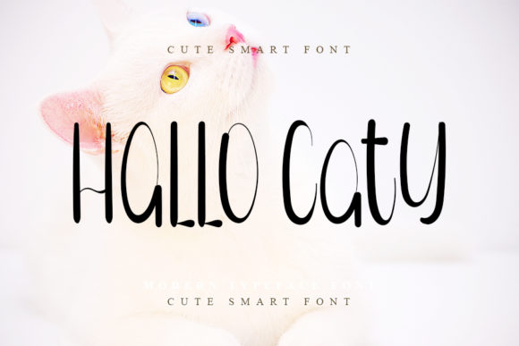 Hello Caty: A Handwritten Font for Creative Makers