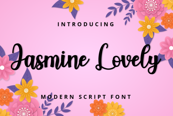Jasmine Lovely Font for Professional Branding
