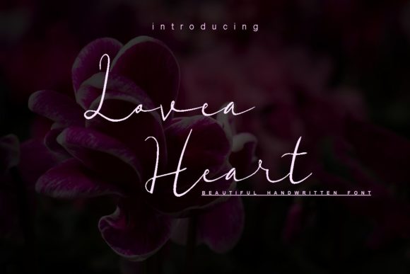 Lovea Heart: A Script Font for Emotional Branding
