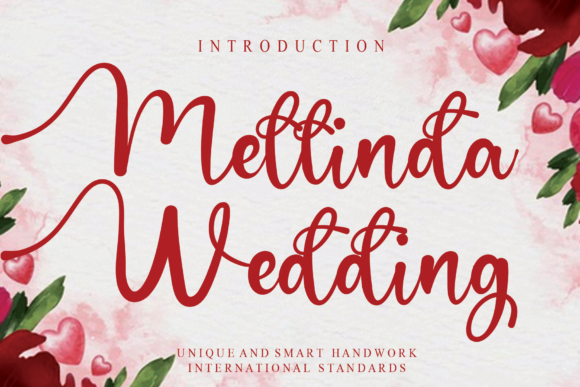 Mellinda Wedding Font for Elegant Web Design