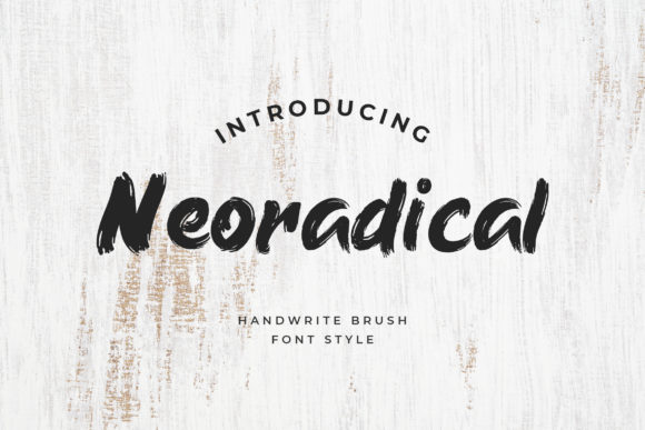 Neoradical: A Versatile Script Font for Handmade Creations