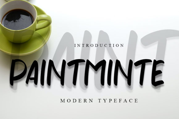 Paintminte: A Sweet Script Font for Handmade Creations