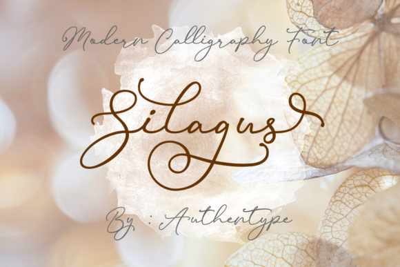 Silagus: A Modern Script Font for Professional Branding
