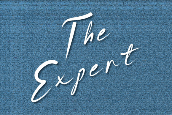 The Expert: A Delicate Script Font for Creative Branding