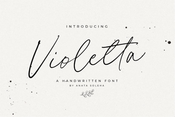 Violetta: A Timeless Handwritten Font for Branding Projects